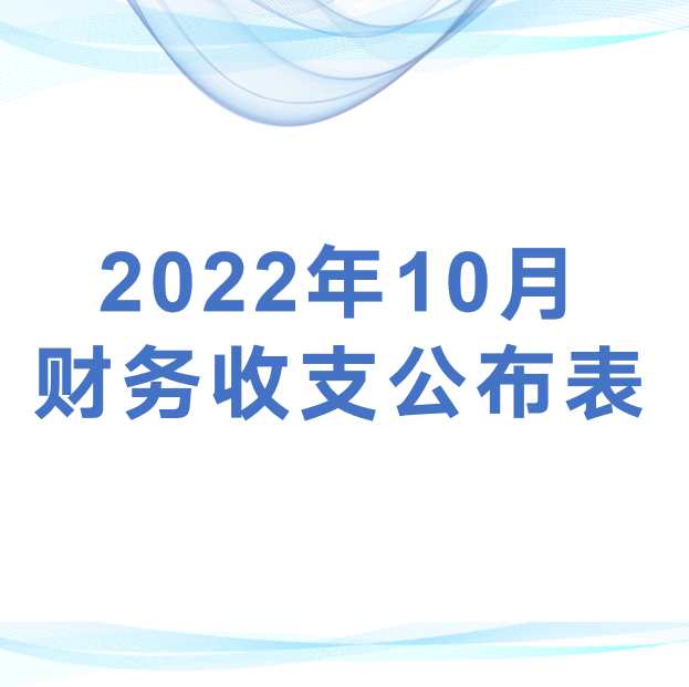 深圳市平湖股份合作公司监事会审议2022年10月财务收支公布表