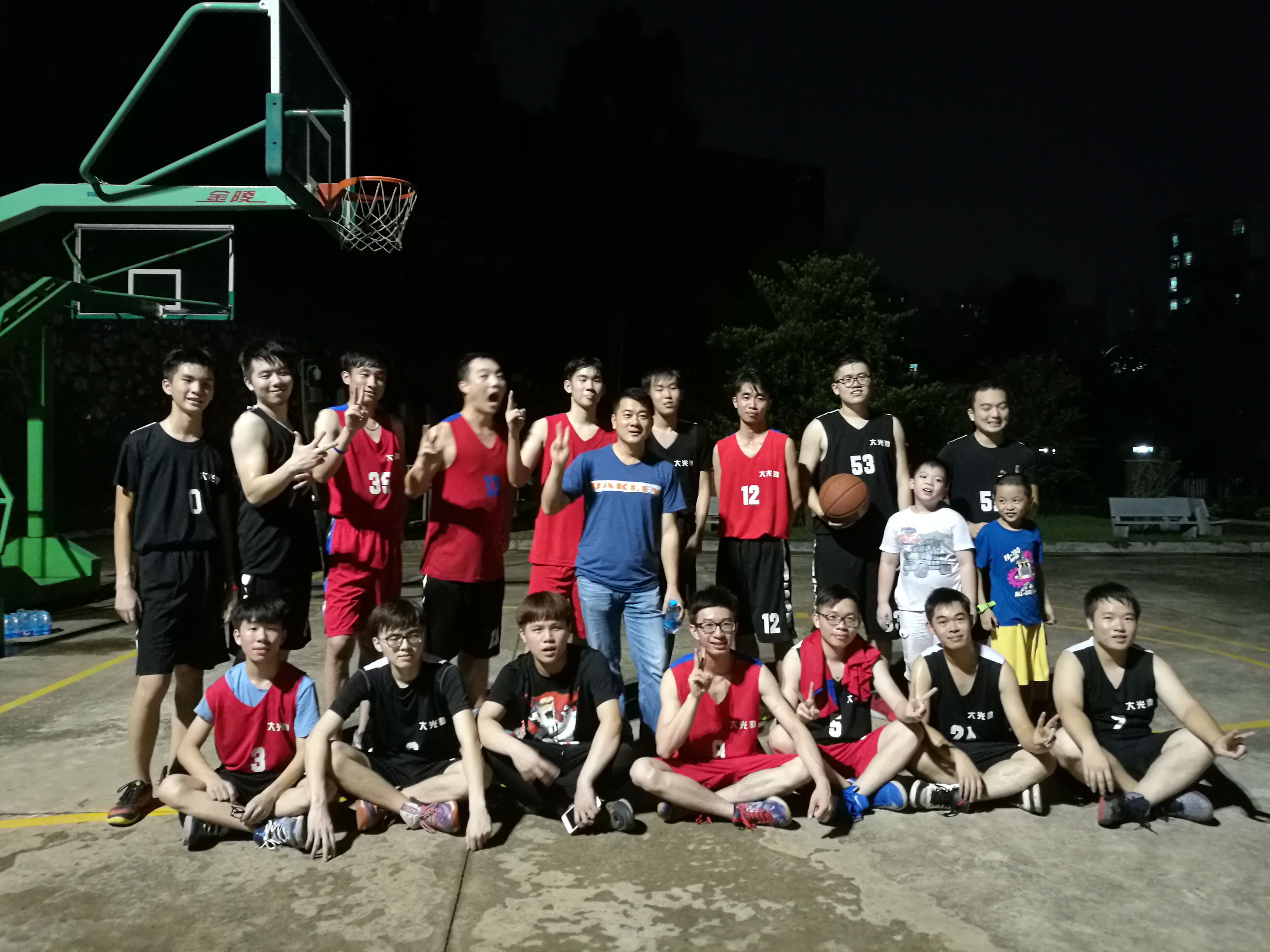 2016年大光勘村青年篮球赛