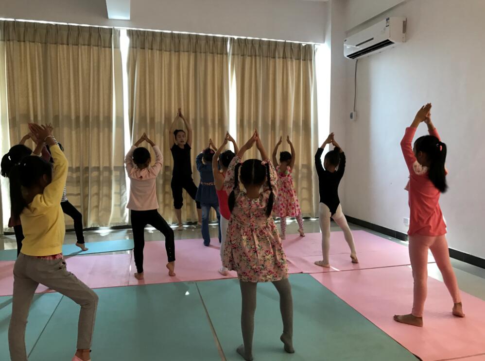 社区举办小孩舞蹈班