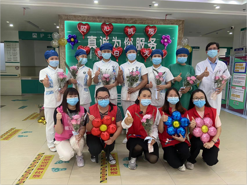 国际护士节——新木社区“致敬白衣天使、同心抗疫”